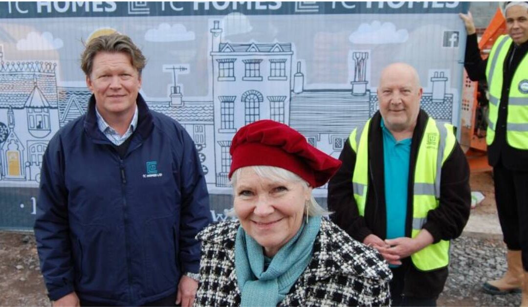 Shropshire Home Builder and Local Artist Promote £1m Development