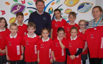 Leading Shropshire construction firm gifts Shrewsbury primary school first-ever sponsored sports kit