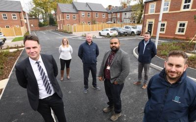 Shropshire Building Company Hands over £3.8m Development of Affordable Houses in Smethwick